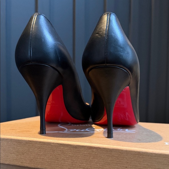 🔥 Authentic Christian Louboutin Clare Black Pumps – Nappa Leather 80mm – NWT 🔥 - Picture 10 of 17